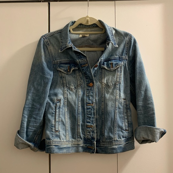 JCREW Classic Denim Jacket in Light Patriot Wash - Size XS - Picture 4 of 7